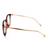 Имиджевые очки оправа 2198 G5G6 Коричневый Полосатый