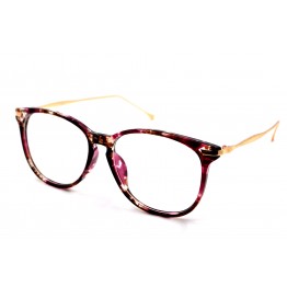 Имиджевые очки оправа 2198 G5G6 Фиолетовый Леопардовый