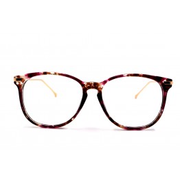 Іміджеві окуляри оправа 2198 G5G6 Фіолетовий Леопардовий