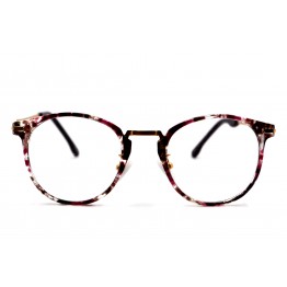 Имиджевые очки оправа TR90 2202 G5G6 Бордовый леопардовый