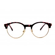 Имиджевые очки оправа TR90 5100 G5G6 Бордовый леопардовый