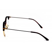 Іміджеві окуляри оправа TR90 5100 G5G6 Бордовий леопардовий
