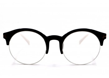 Іміджеві окуляри 9869 TF Глянсовий Чорний/білий