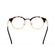 Іміджеві окуляри оправа 2169 G5G6 Бордовий леопардовий