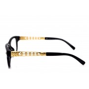 Іміджеві окуляри 6009 Chrome H Глянцевий Чорний