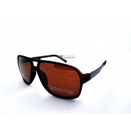 Поляризованные солнцезащитные очки 5561 PD Коричневый Матовый