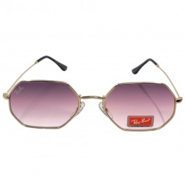 Солнцезащитные очки 3556 R.B Золото/Фиолетово-розовый