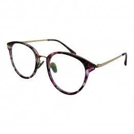 Имиджевые очки оправа TR90 5089 G5G6 Фиолетовый леопардовый