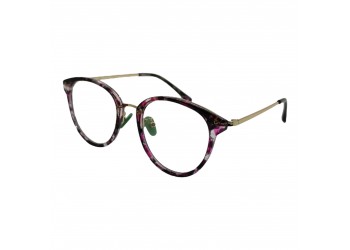 Имиджевые очки оправа TR90 5089 G5G6 Фиолетовый леопардовый