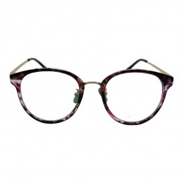 Имиджевые очки оправа TR90 5089 G5G6 Фиолетовый леопардовый