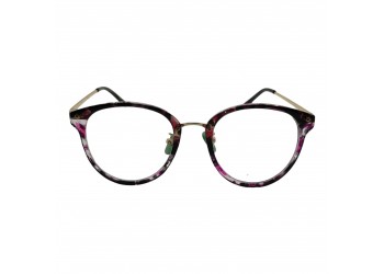 Имиджевые очки оправа TR90 5089 G5G6 Фиолетовый леопардовый