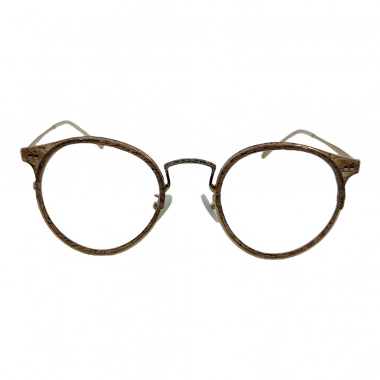 Іміджеві окуляри оправа TR90 7001 G5G6 Бежевий
