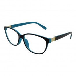 Іміджеві окуляри оправа 5025 G5G6 Чорний/Бірюзовий
