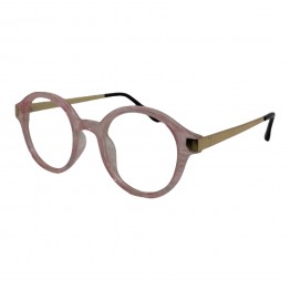 Іміджеві окуляри оправа TR90 6018 G5G6 Рожевий