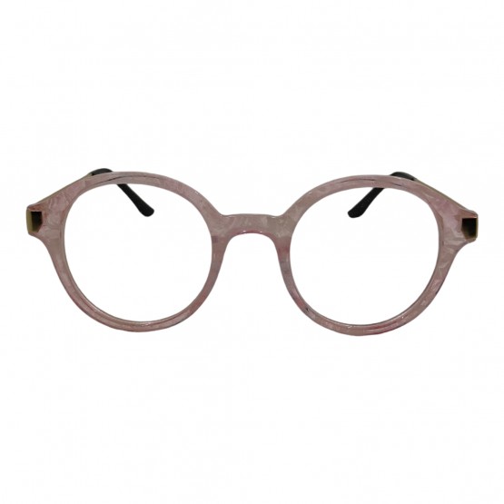 Іміджеві окуляри оправа TR90 6018 G5G6 Рожевий