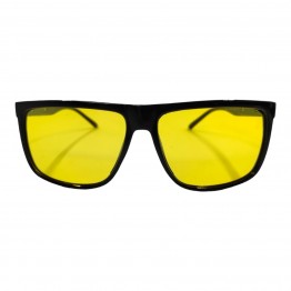 Поляризовані окуляри антифари 3155 Graffito Глянсовий чорний/жовта лінза