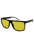 Поляризовані окуляри для водіїв (антифари) 3155 Graffito Polarized Чорний/Жовта Лінза