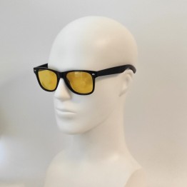 Поляризовані окуляри для водіїв (антифари) 3100 Graffito Polarized Чорний/Жовта Лінза