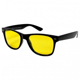 Поляризовані окуляри для водіїв (антифари) 3100 Graffito Polarized Чорний/Жовта Лінза