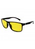 Поляризовані окуляри для водіїв (антифари) 3146 Graffito Polarized Чорний/Жовта Лінза
