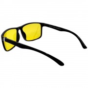 Поляризовані окуляри для водіїв (антифари) 3146 Graffito Polarized Чорний/Жовта Лінза