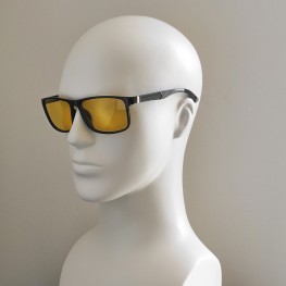 Поляризовані окуляри для водіїв (антифари) 3146 Graffito Polarized Чорний/Жовта Лінза Поляризовані окуляри для водіїв (антифари) 3146 Graffito Polarized Чорний/Жовта Лінза