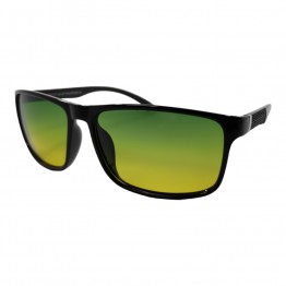Поляризовані окуляри антифари 3146 Graffito Глянсовий чорний/зелена лінза