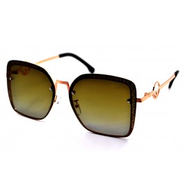 Поляризовані сонцезахисні окуляри 30131 FF Золото/оливковий
