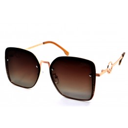 Поляризованные солнцезащитные очки 30131 FF Золото/Коричневый