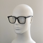 Комп'ютерні окуляри Blue Blocker оправа Пластик TR 803P NN Фотохром (Хамелеон) Чорний Глянсовий Комп'ютерні окуляри Blue Blocker оправа Пластик TR 803P NN Фотохром (Хамелеон) Чорний Глянсовий