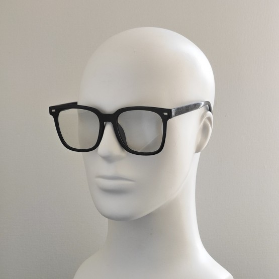 Комп'ютерні окуляри Blue Blocker оправа Пластик TR 803P NN Фотохром (Хамелеон) Чорний Глянсовий Комп'ютерні окуляри Blue Blocker оправа Пластик TR 803P NN Фотохром (Хамелеон) Чорний Глянсовий