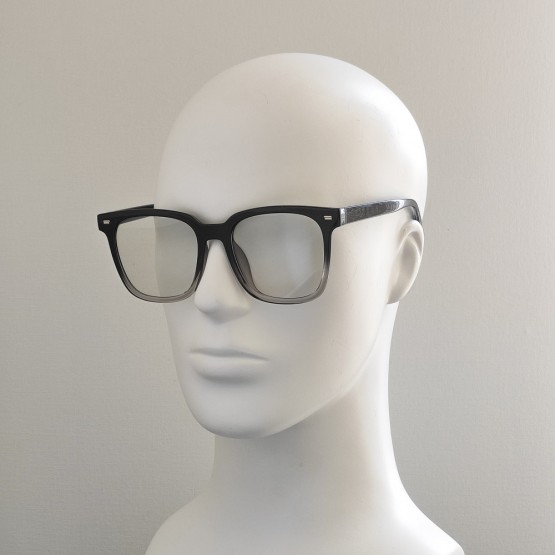 Комп'ютерні окуляри Blue Blocker оправа Пластик TR 803P NN Фотохром (Хамелеон) Чорний Глянсовий/Прозорий Комп'ютерні окуляри Blue Blocker оправа Пластик TR 803P NN Фотохром (Хамелеон) Чорний Глянсовий/Прозорий