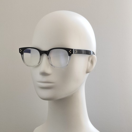 Комп`ютерні окуляри Blue Blocker оправа 5699 NN Чорний Глянсовий/Прозорий Комп`ютерні окуляри Blue Blocker оправа 5699 NN Чорний Глянсовий/Прозорий