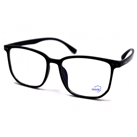 Комп`ютерні окуляри Blue Blocker оправа TR пластик 86011 NN Чорний Глянсовий