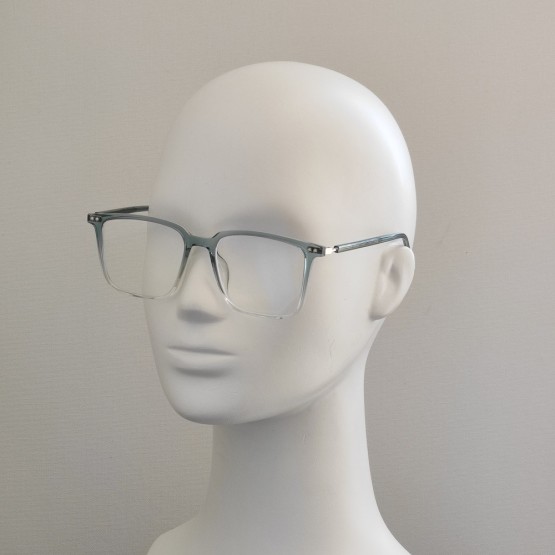 Комп`ютерні окуляри Blue Blocker оправа TR пластик 8881 NN Сіро-Бірюзовий Прозорий Комп`ютерні окуляри Blue Blocker оправа TR пластик 8881 NN Сіро-Бірюзовий Прозорий