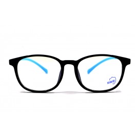 Дитячі комп`ютерні окуляри Blue Blocker оправа TR 81811 Чорний/блакитний