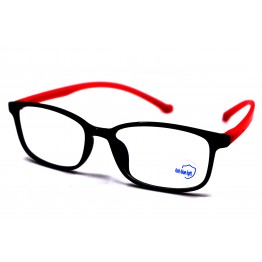 Детские компьютерные очки Blue Blocker оправа TR 81814 NN Черный/красный