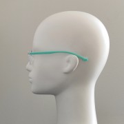 Детские компьютерные очки Blue Blocker 81814 NN Прозрачные с бирюзовыми дужками
