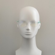 Детские компьютерные очки Blue Blocker 81814 NN Прозрачные с бирюзовыми дужками