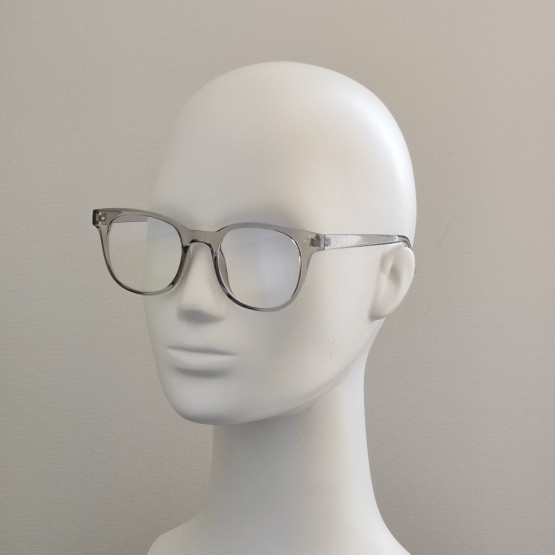 Комп`ютерні окуляри Blue Blocker оправа TR пластик 8870 NN Сірий Прозорий Комп`ютерні окуляри Blue Blocker оправа TR пластик 8870 NN Сірий Прозорий