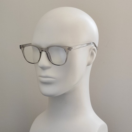 Комп`ютерні окуляри Blue Blocker оправа TR пластик 8870 NN Сірий Прозорий Комп`ютерні окуляри Blue Blocker оправа TR пластик 8870 NN Сірий Прозорий