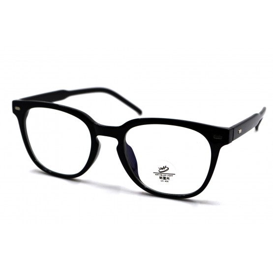 Комп`ютерні окуляри Blue Blocker оправа TR пластик 8959 NN Чорний Глянсовий