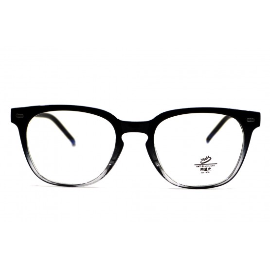 Комп`ютерні окуляри Blue Blocker оправа TR пластик 8959 NN Чорний/прозорий Глянсовий