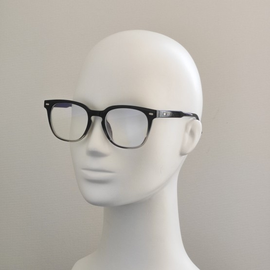 Комп`ютерні окуляри Blue Blocker оправа TR пластик 8959 NN Чорний/прозорий Глянсовий Комп`ютерні окуляри Blue Blocker оправа TR пластик 8959 NN Чорний/прозорий Глянсовий