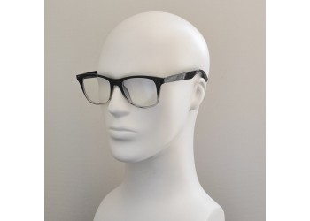 Комп'ютерні окуляри Blue Blocker оправа TR пластик 8961 NN Чорний Глянсовий/Прозорий Комп'ютерні окуляри Blue Blocker оправа TR пластик 8961 NN Чорний Глянсовий/Прозорий