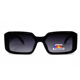 Поляризованные солнцезащитные очки 2122 NN Глянцевый черный/серый