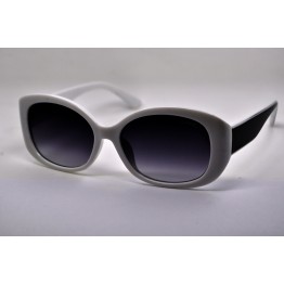 Сонцезахисні окуляри 2267 Ch Білий/чорний Сіра лінза