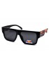 Поляризованные солнцезащитные очки 4168 Burb Глянцевый черный