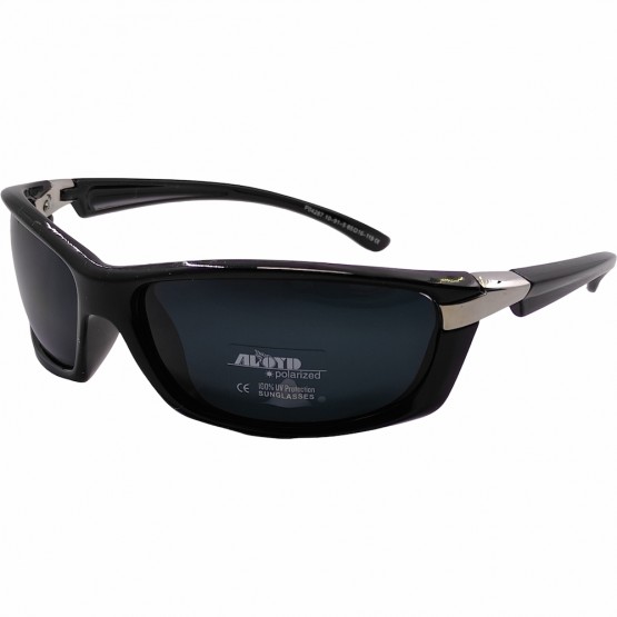 Поляризовані сонцезахисні окуляри 04287 Aloyd Polarized Чорний Глянсовий