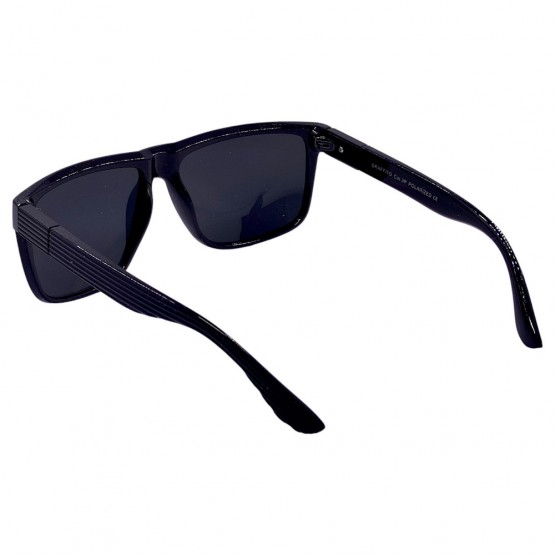 Поляризовані сонцезахисні окуляри 3228 Graffito Polarized Чорний Глянсовий Поляризовані сонцезахисні окуляри 3228 Graffito Polarized Чорний Глянсовий